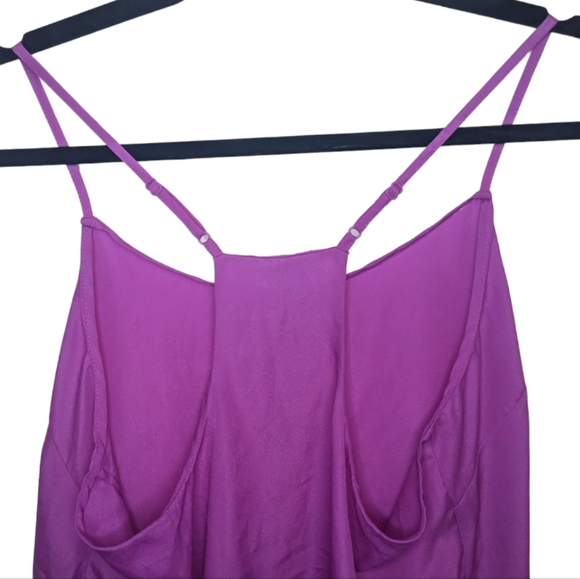 J. Crew Women's Bright Purple/Pink Strappy Camisole 🌸💜 Size 10 - Picture 8 of 10